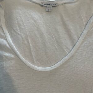 James Perse Classic White Tee